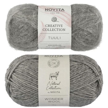 Mütsi komplekt I`m so Mohair WONDER WOOL