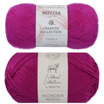 Mütsi komplekt I`m so Mohair WONDER WOOL
