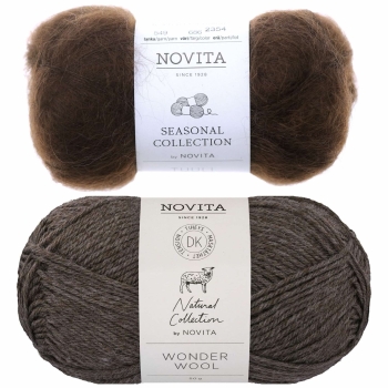 Mütsi komplekt I`m so Mohair WONDER WOOL