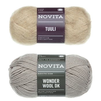 Mütsi komplekt I`m so Mohair WONDER WOOL